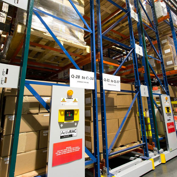 Warehouse Mobile Pallet Racking Storage Systems